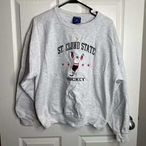 Vintage st cloud state hockey sweatshirt
